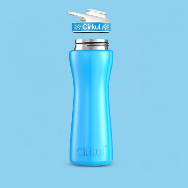 22oz. Stainless Steel Bottle & Comfort Grip Lid