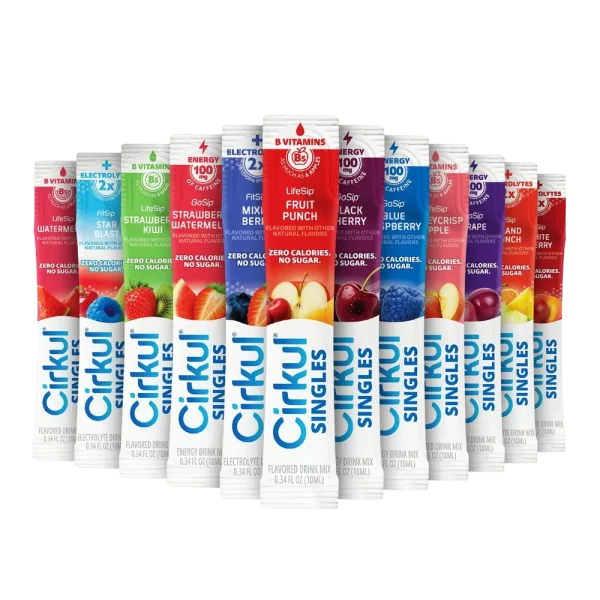 120-Pack Cirkul® Singles Variety Bundle