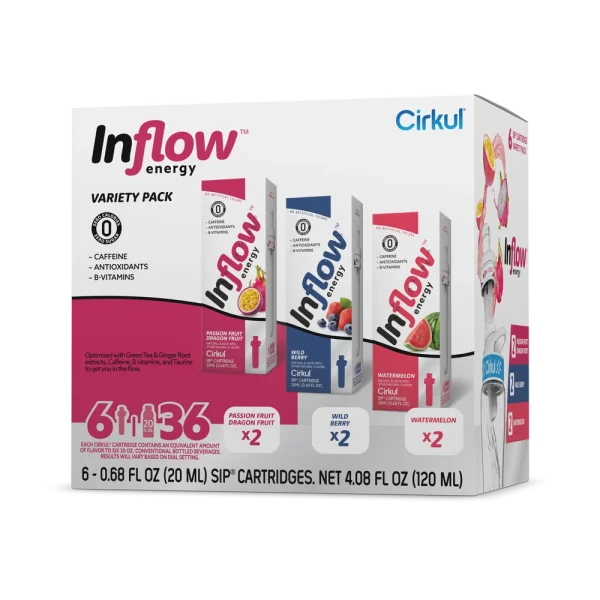 Inflow Energy® 6-Pack Variety Pack