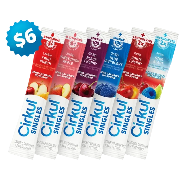 6-Pack Cirkul® Singles Variety Bundle