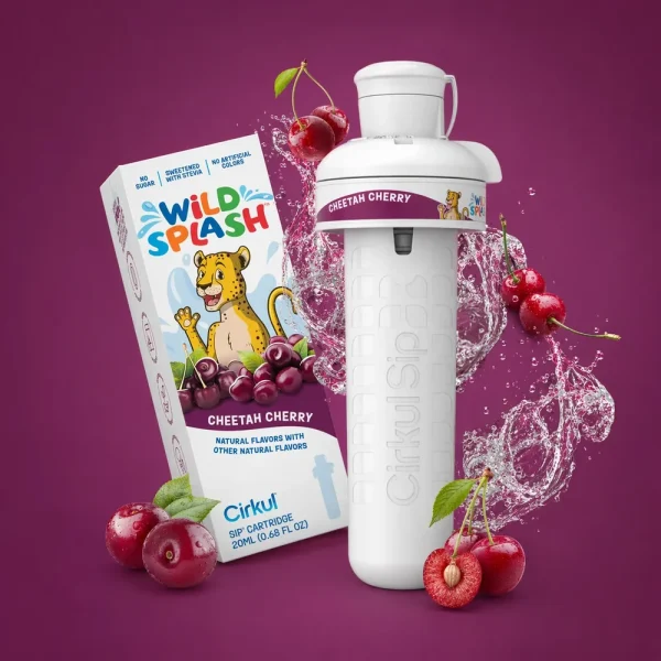 Wild Splash Cheetah Cherry