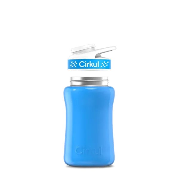 12oz. Stainless Steel Bottle & Comfort Grip Lid