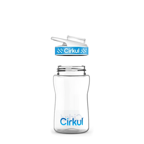 12oz. Plastic Bottle & Comfort Grip Lid