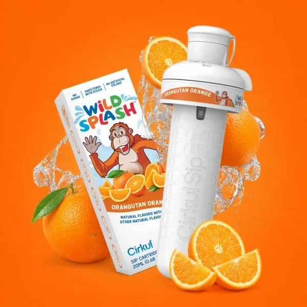 Wild Splash Orangutan Orange