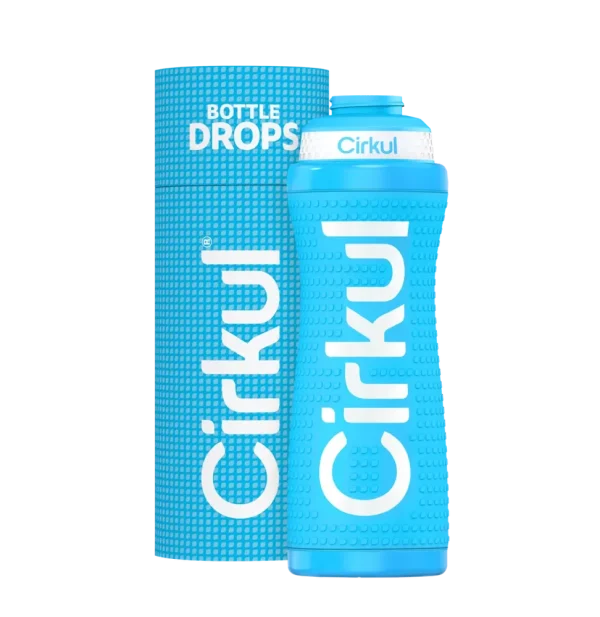 CX: DO NOT USE Limited Edition: 22oz. Blue Grip Stainless Steel Bottle & Sport Lid