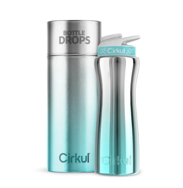 CX: Limited Edition: 22oz. Cyan DuoChrome Stainless Steel Bottle & Lid