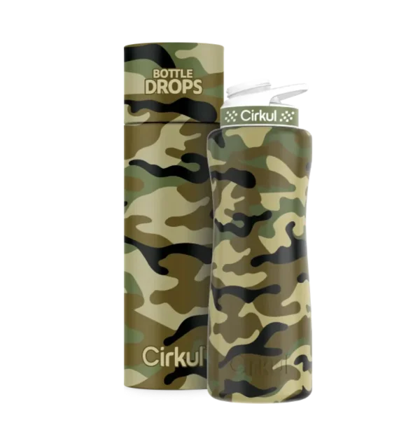 CX: Limited Edition: Forest Camo 32oz. Stainless Steel Bottle & Lid