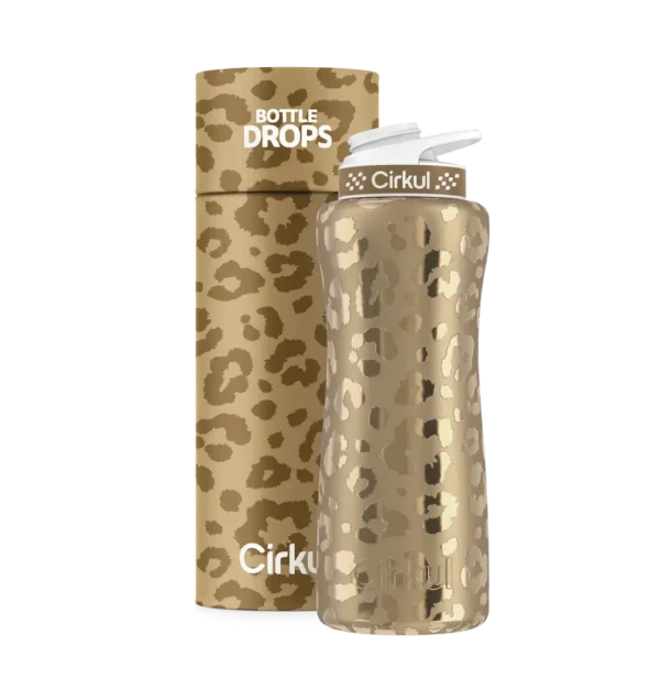 Limited Edition: 32oz. Gold Leopard Stainless Steel Bottle & Lid