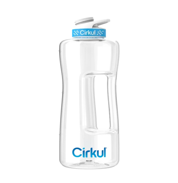 Limited Edition: 62oz. Plastic Bottle & Blue Lid