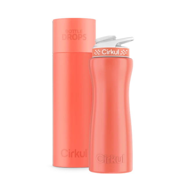 CX: Limited Edition: Coral 22oz. Stainless Steel Bottle & Lid