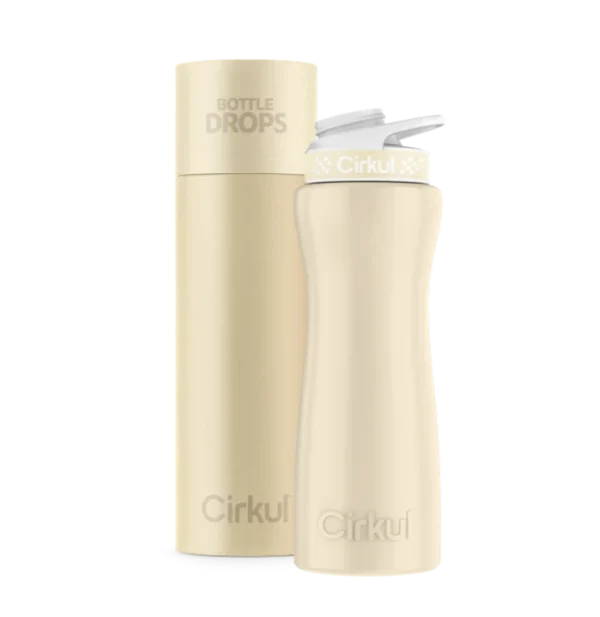 Limited Edition: 22oz. Cream Stainless Steel Bottle & Lid