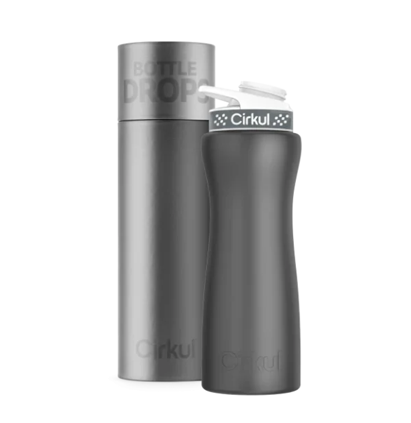 Limited Edition: 22oz. Dark Titanium Stainless Steel Bottle & Lid