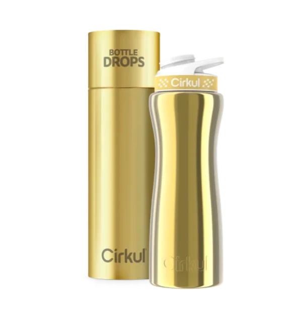 CX: Limited Edition: Gold Chrome 22oz. Stainless Steel Bottle & Lid