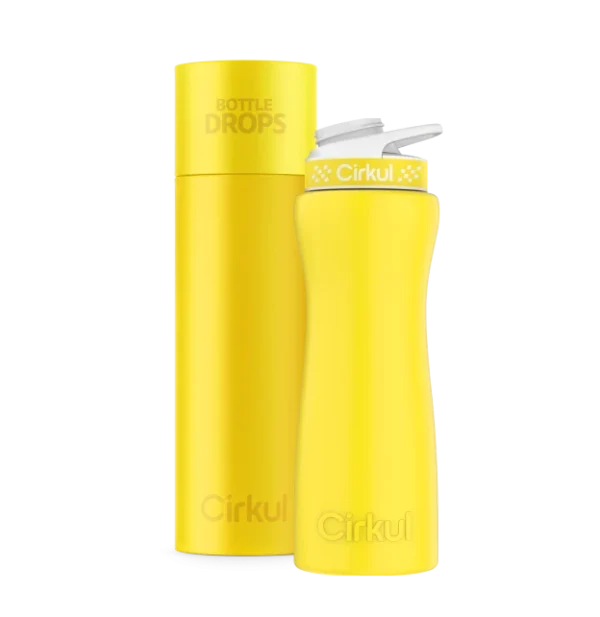 CX: Limited Edition: Matte Yellow 22oz. Stainless Steel Bottle & Lid