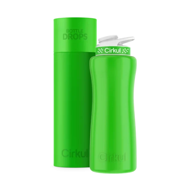 Limited Edition: 32oz. Neon Green Stainless Steel Bottle & Lid