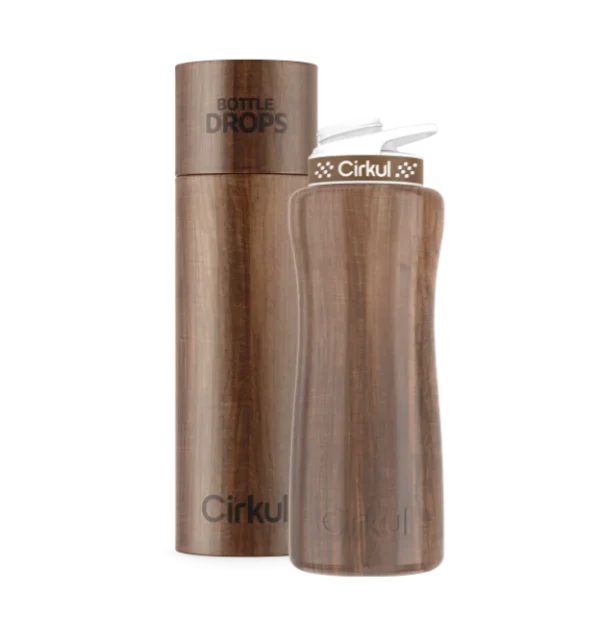 CX: Limited Edition: Woodgrain 32oz. Stainless Steel Bottle & Lid