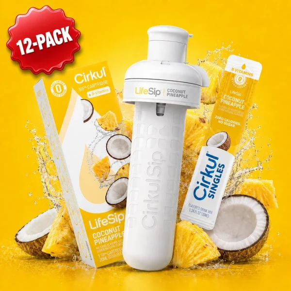 12 Pack LifeSip Coconut Pineapple