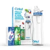 US - plastic bottle + navy lid + 2 cartridges